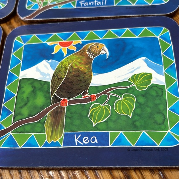 Vintage Jason Products Limited Birds of a Feather design coasters. Six coasters - Picture 11 of 13